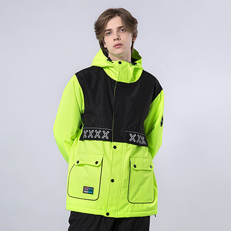 Premium Waterproof and Warm Double-board Ski Jacket
