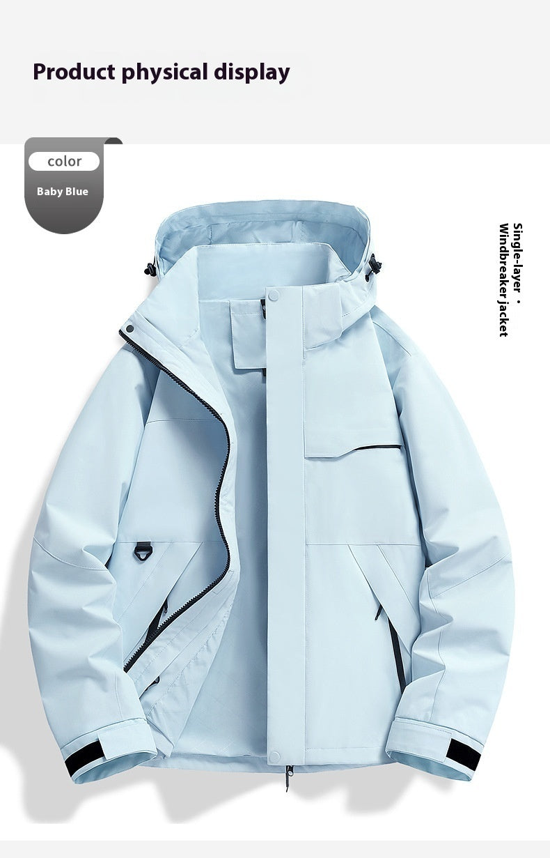 Veste Shell Impermeable et Coupe-Vent Premium pour Activités de Plein Air