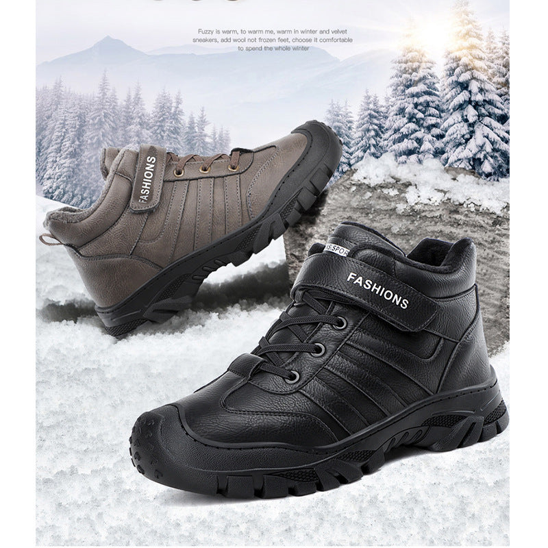 Bottes de montagne en neige pour hommes - Premium