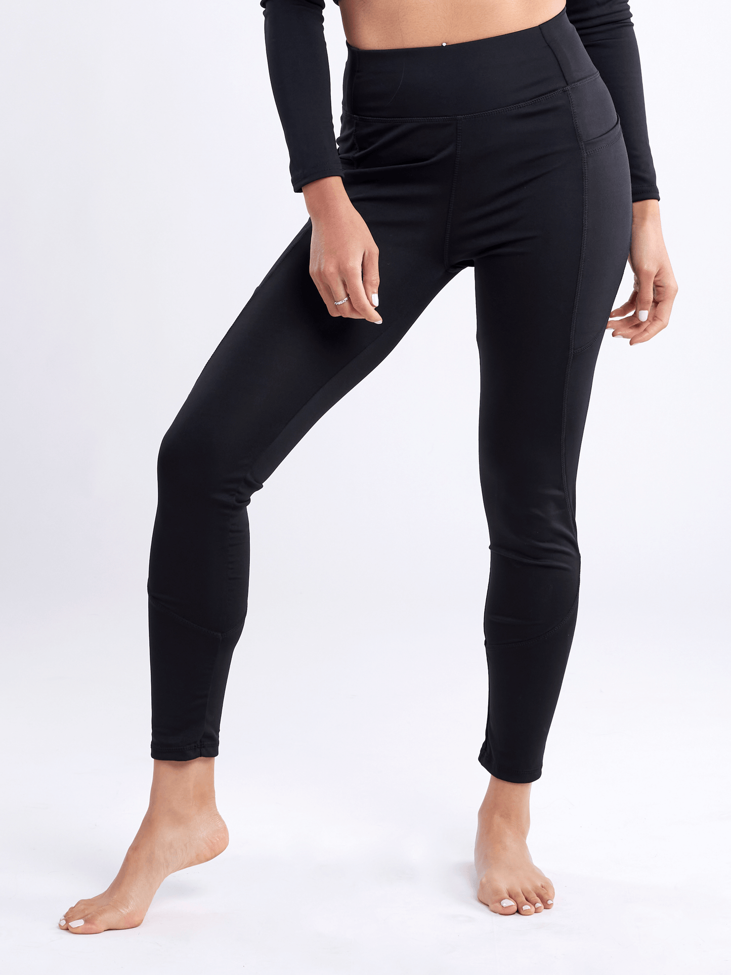 Leggings Clásicos de Gimnasio de Cintura Alta JupiterGear con Bolsillos