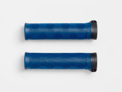 Bontrager XR Trail Comp Grips - Recycled Plastic, Mulsanne Blue
