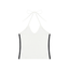 Loki & Ivy Women's Color Block Halter Crop Tank Top