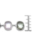 Bracelet en argent sterling .925 multi-stones de 76,43 carats