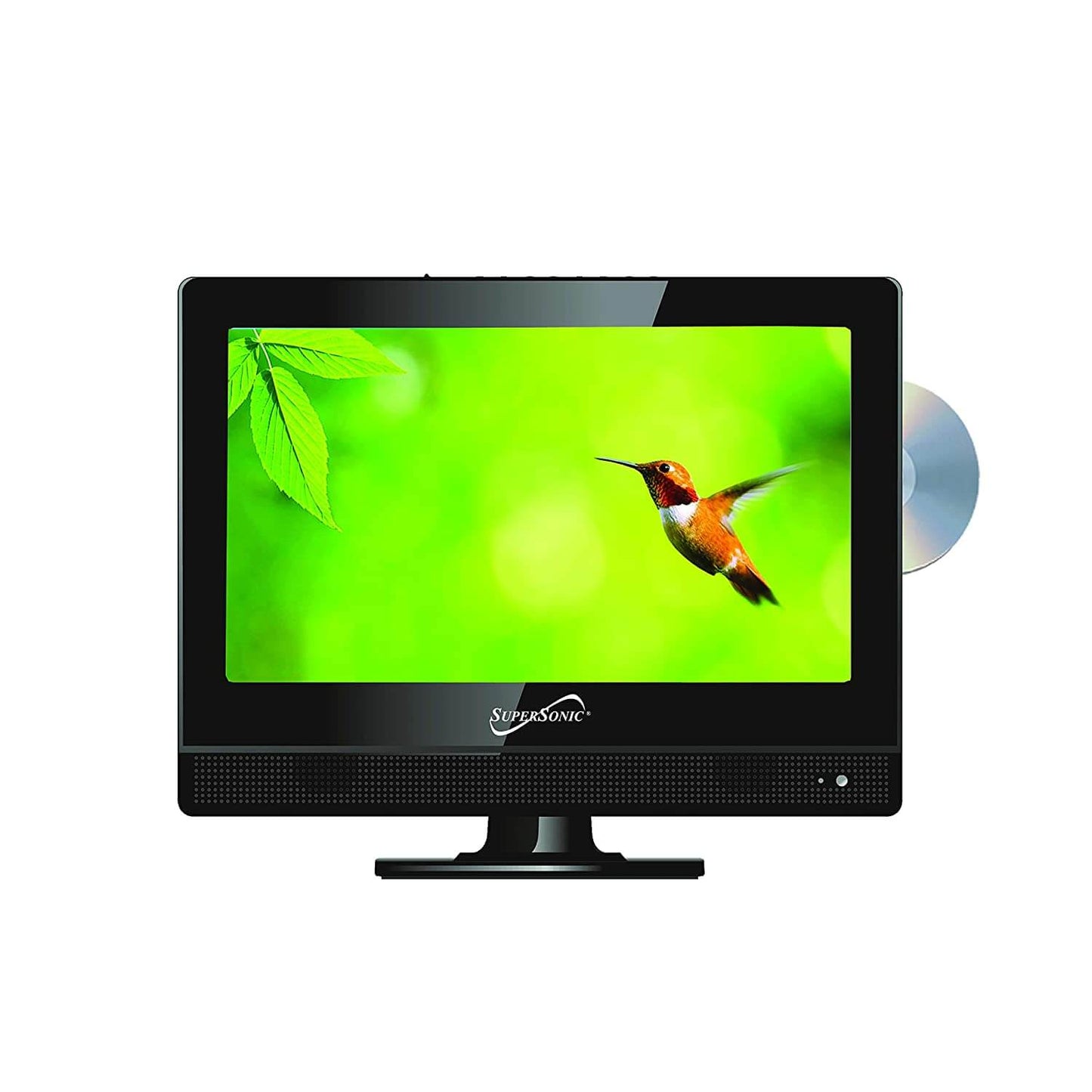 Téléviseur LED HDTV 12 Volts AC/DC Supersonic 13,3" avec lecteur DVD