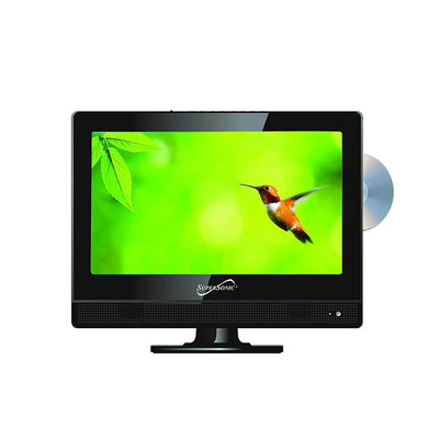 Supersonic 13.3" 12 Volt AC/DC LED HDTV with DVD Player