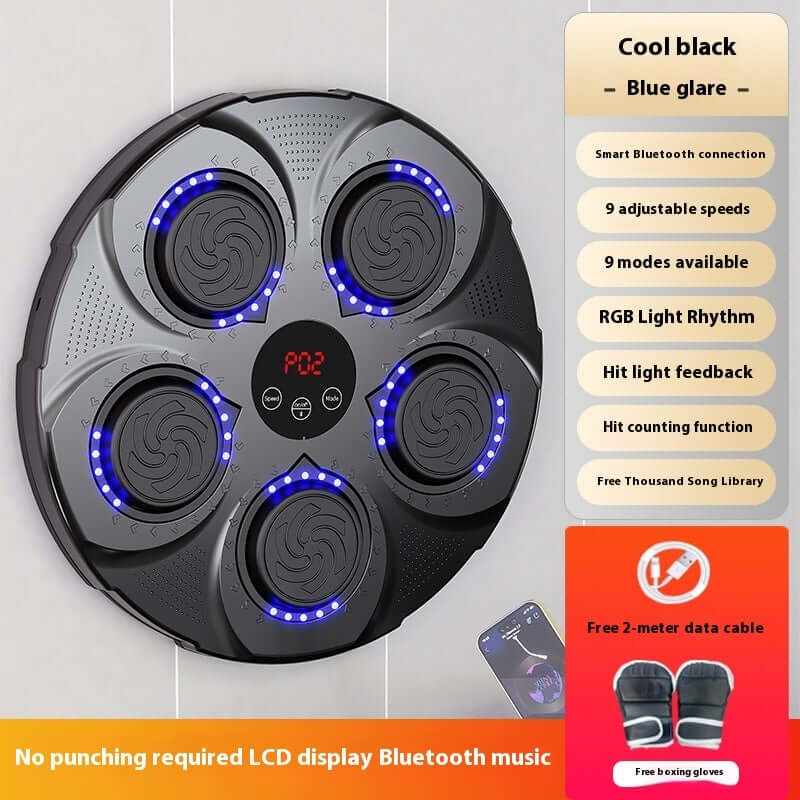 Intelligent Music-Driven Boxing Training Wall Target for Home Fitness - Korvel