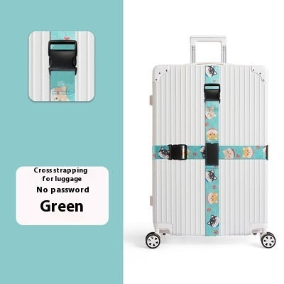 Password Lock Safety Belt for Luggage