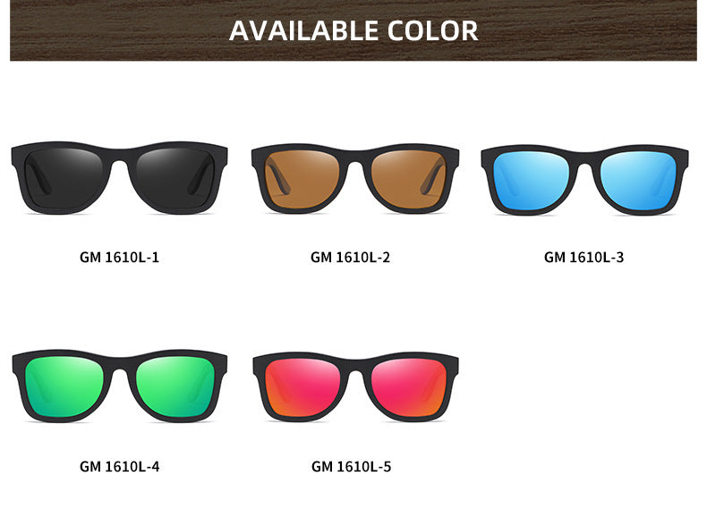 Lunettes de soleil polarisées à charnière à ressort Pattern Leg