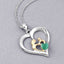 Colgante de Esmeralda Genuina de 0.45 Quilates en Plata Esterlina .925
