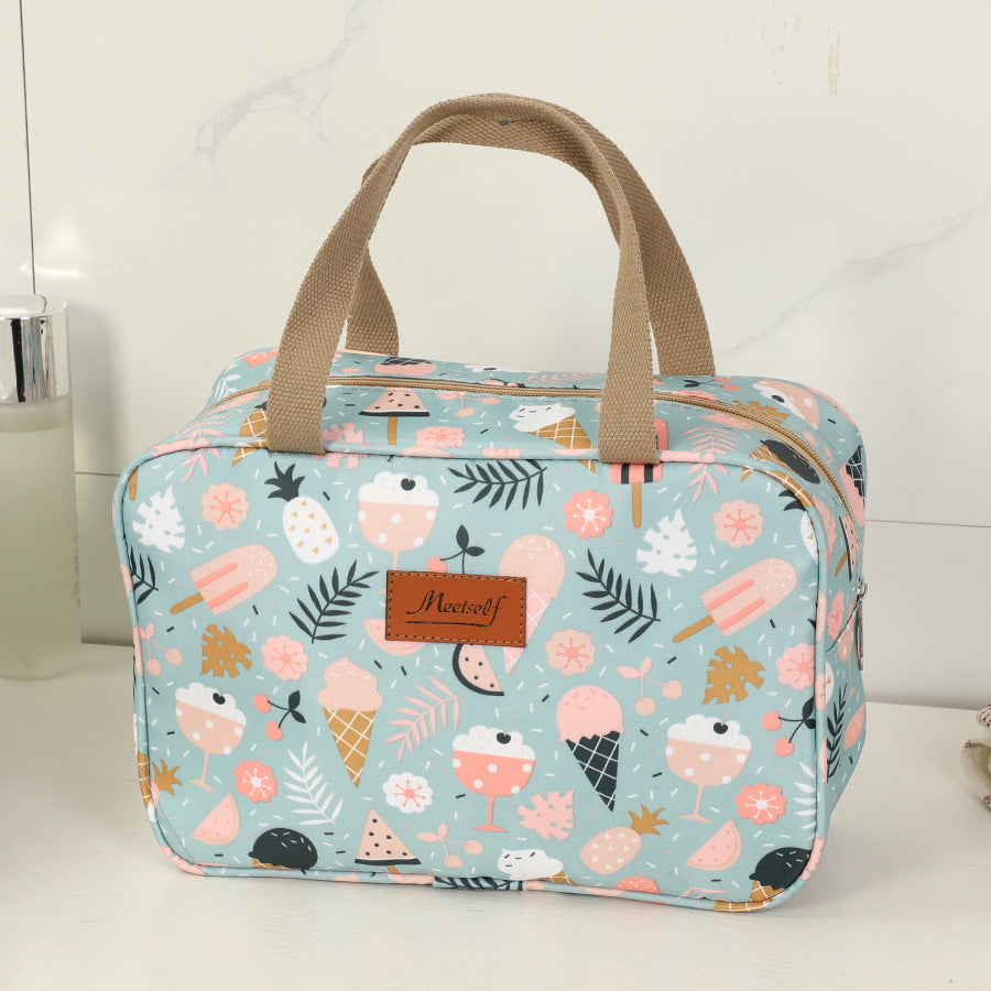 Trousse de toilette de voyage portable à haute capacité