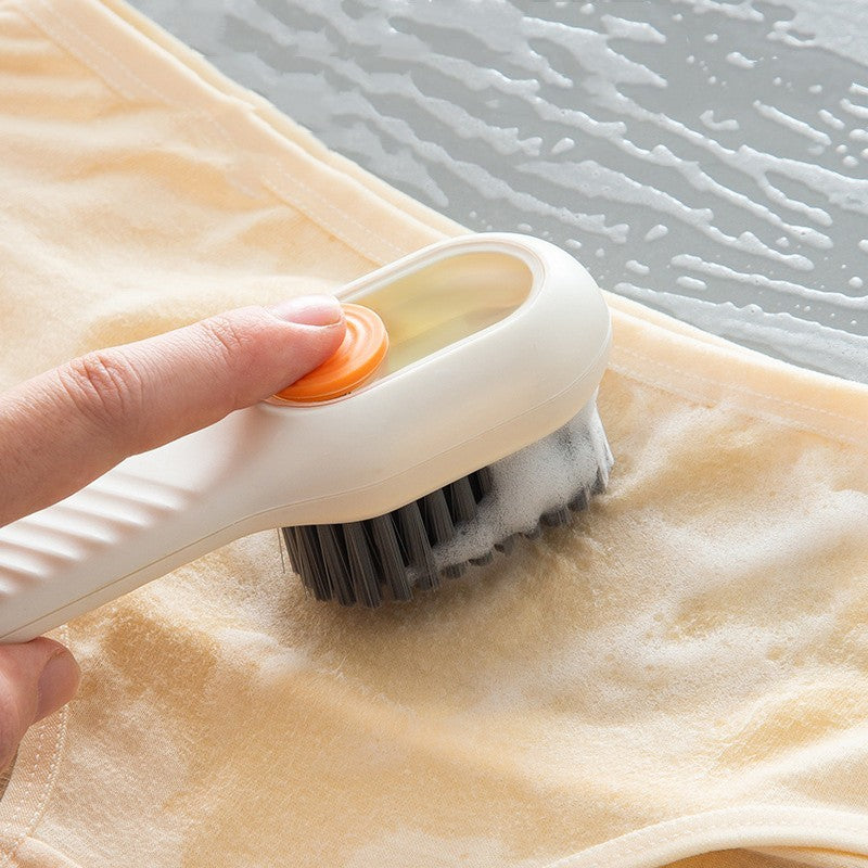 Multifunctional Soft-bristled Shoe Brush with Long Handle