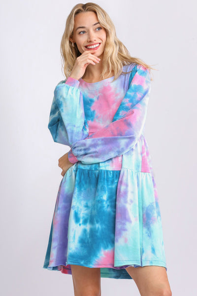 Vestido Largo Boho Chic de Talla Grande Colorido
