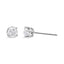 14K White Gold Lab Grown Diamond Classic Stud Earrings