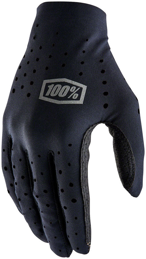 Gants Sling 100% - Noir Plein Doigt Grand