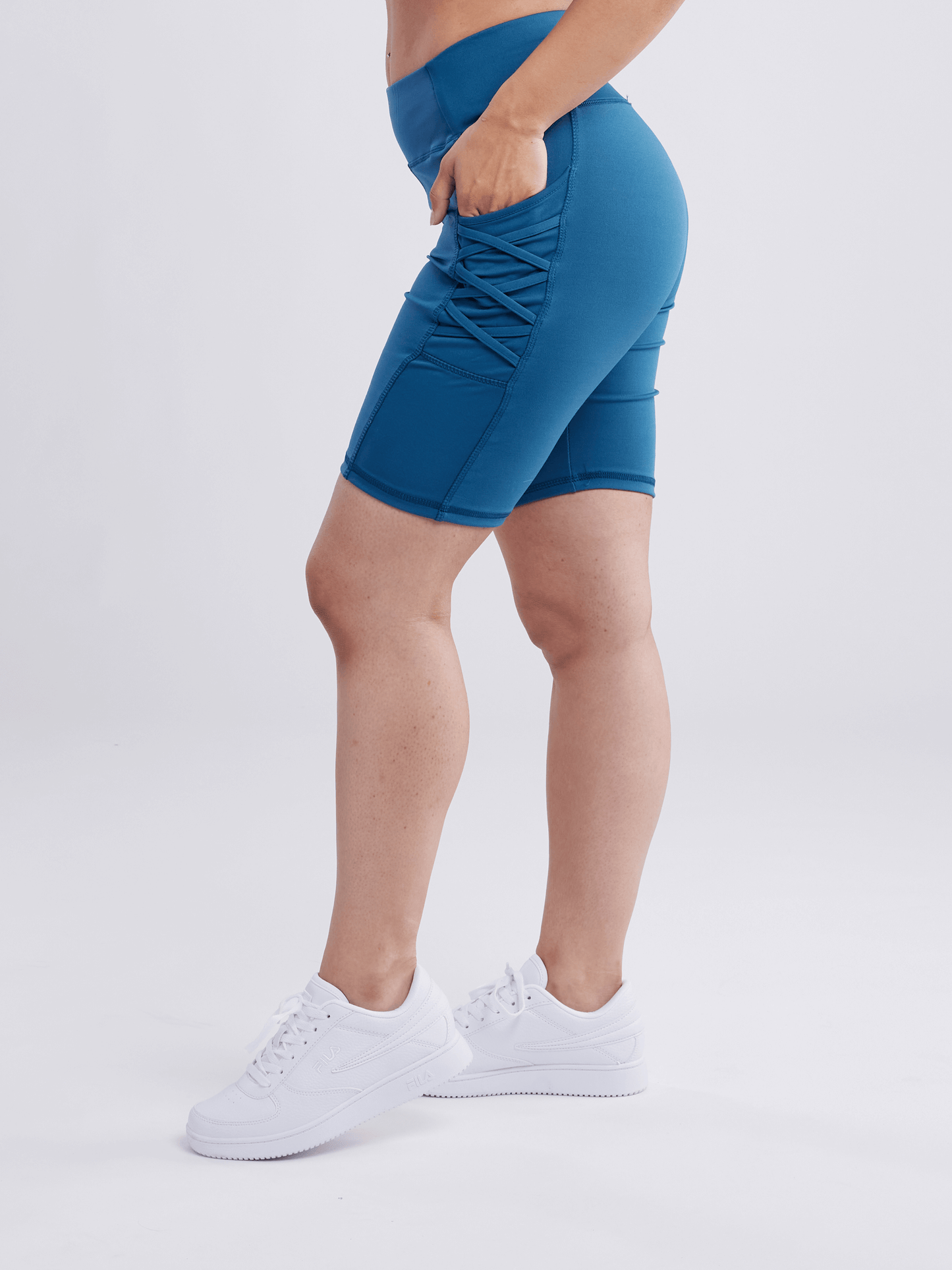 JupiterGear High-Waisted Workout Shorts with Pockets