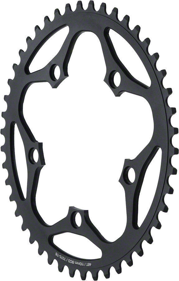Plato de cadena MSW 42T negro - BCD de 110 mm