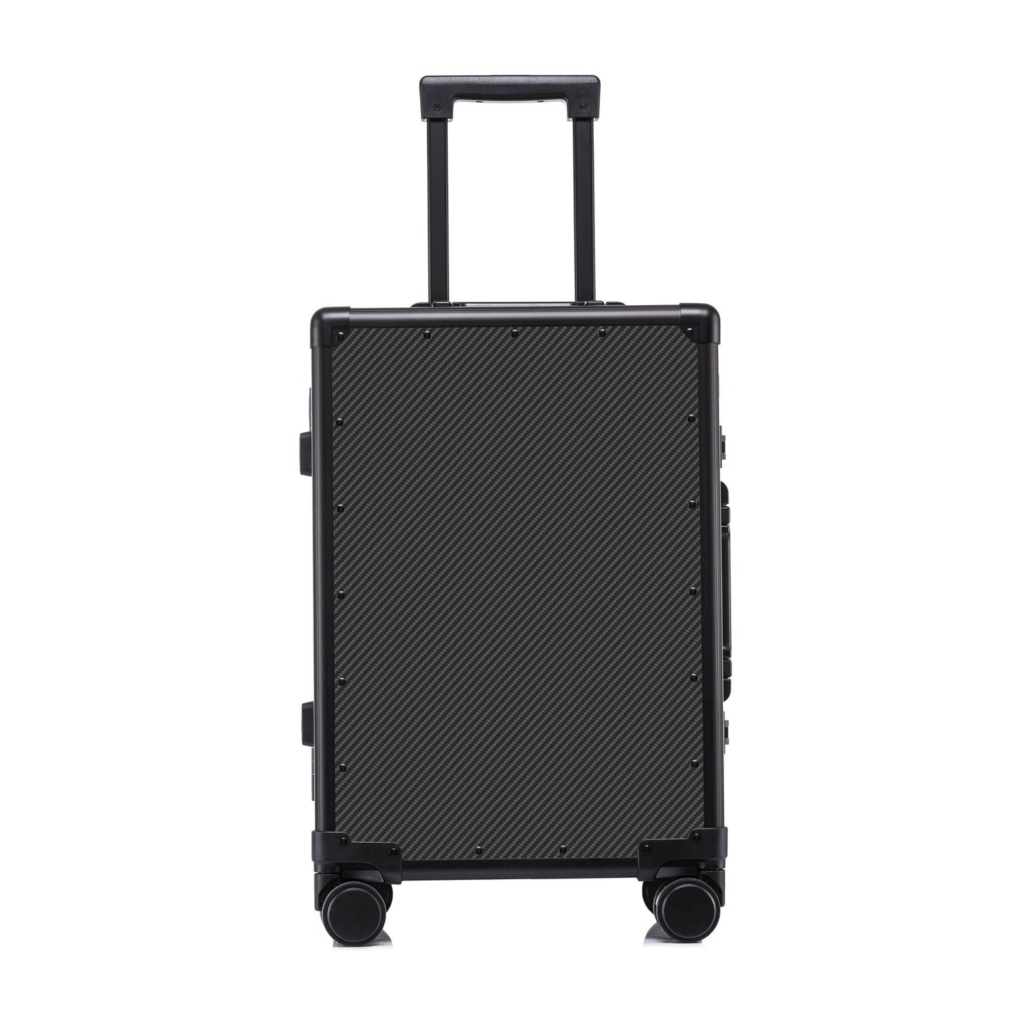 Premium Carbon-Fiber Carry-On Suitcase with Aluminum Frame