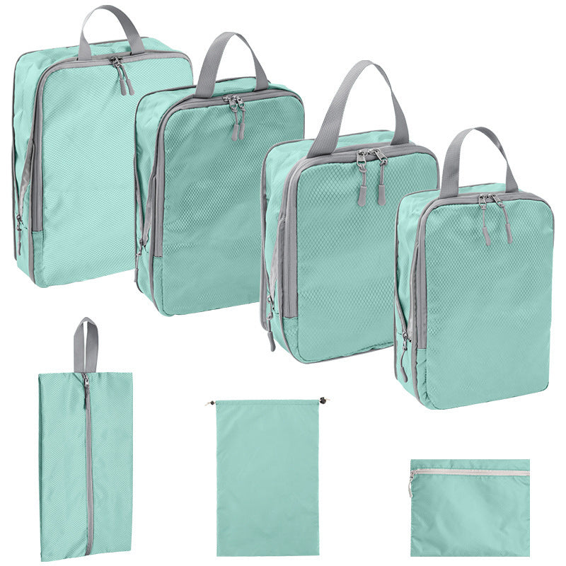 Ultimate Travel Organizer Bag Set - 8 Compressed Pieces - Korvel