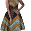 Batik Printed Cotton Dress and Skirt Combo