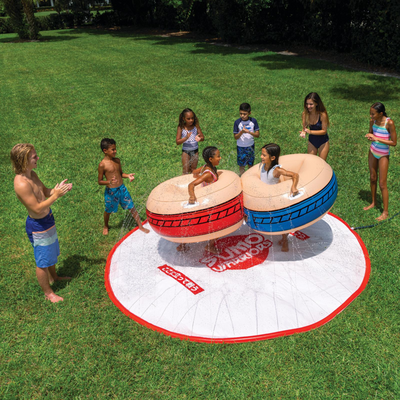 Tapis de Spray Sumo Wrestling WOW Watersports 10ft avec Belly-Bumpers