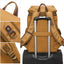 Mochila de Senderismo Vintage Impermeable de Gran Capacidad