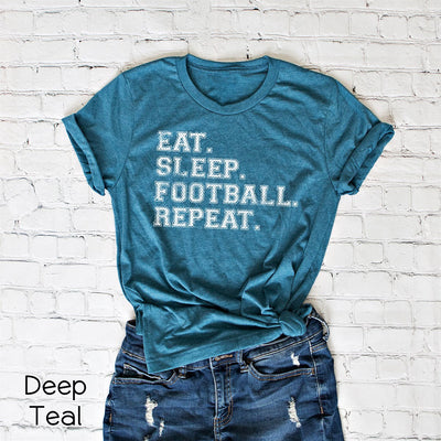 Eat, Sleep, Football Tee - Korvel