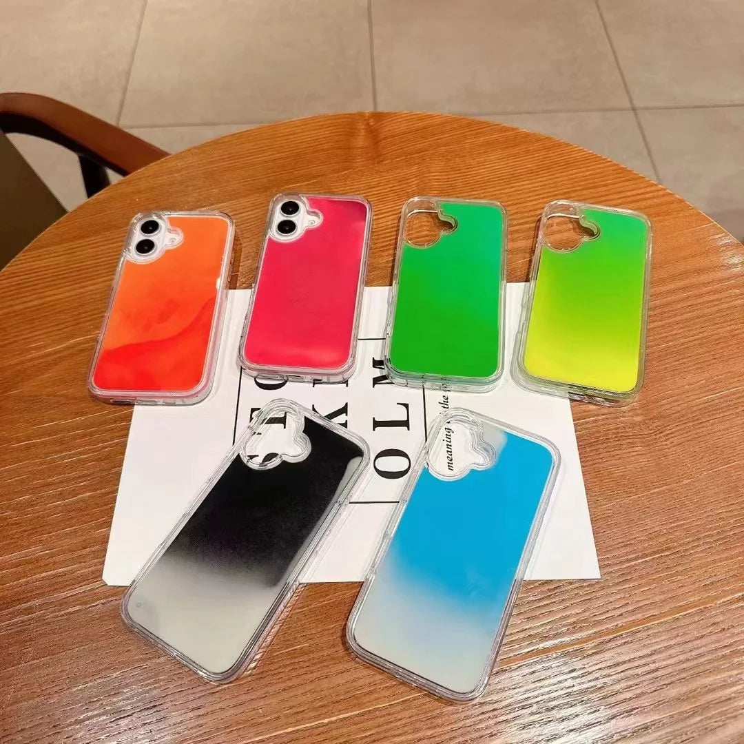 Coque iPhone Glitter Lumineux