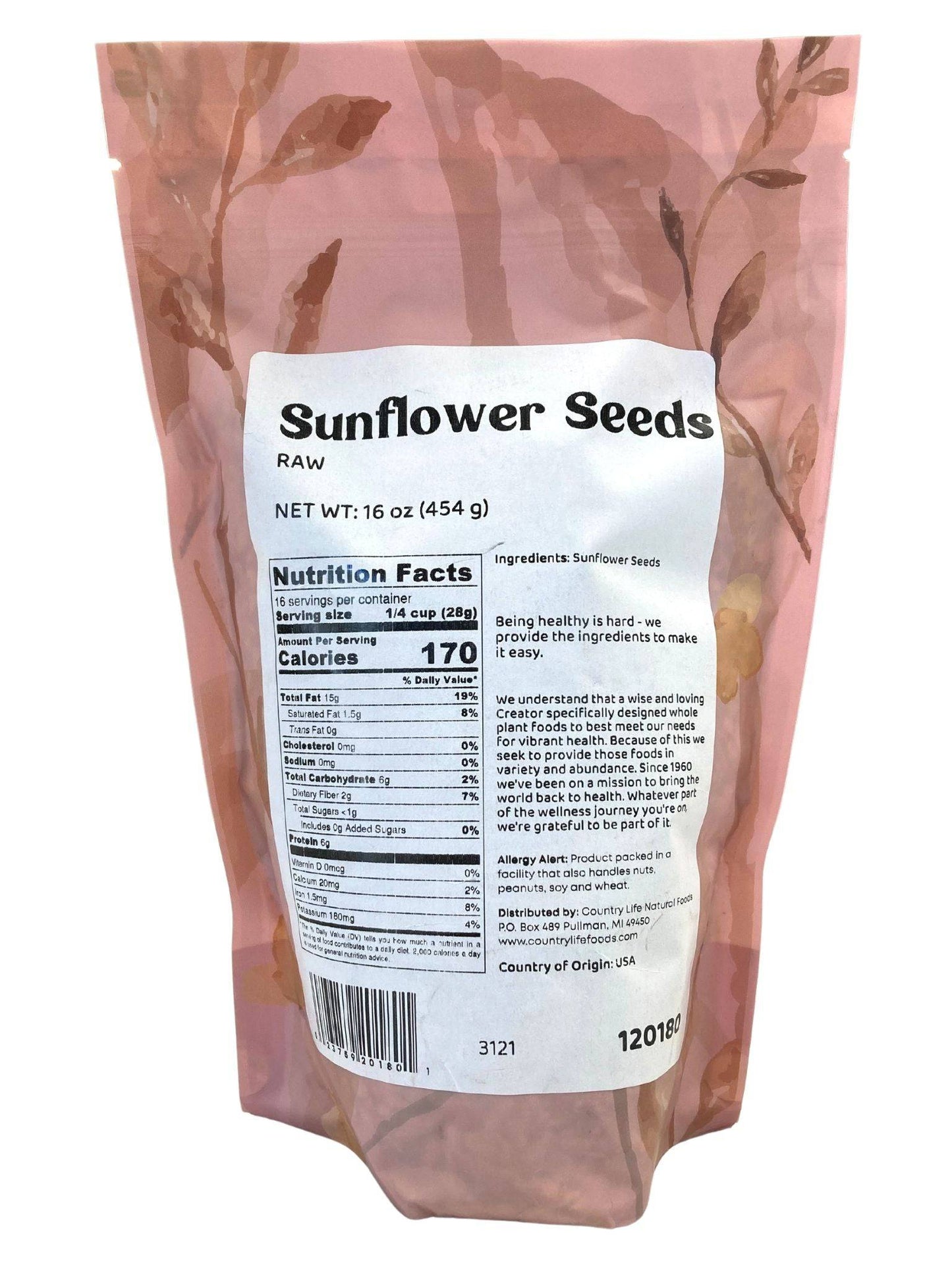 Semillas de Girasol Crudas Premium