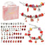 Kit de Charms de Joyería Navideña - Set DIY de 112 Piezas