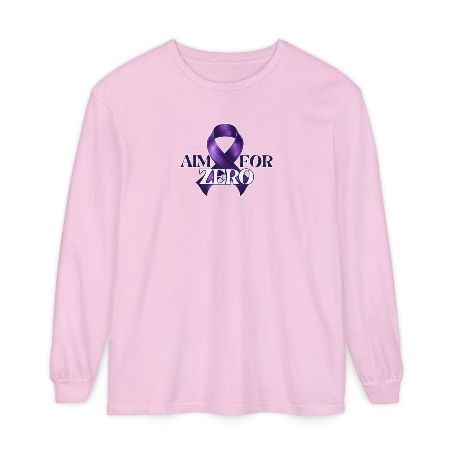 Camiseta de Manga Larga Unisex Aim for Zero