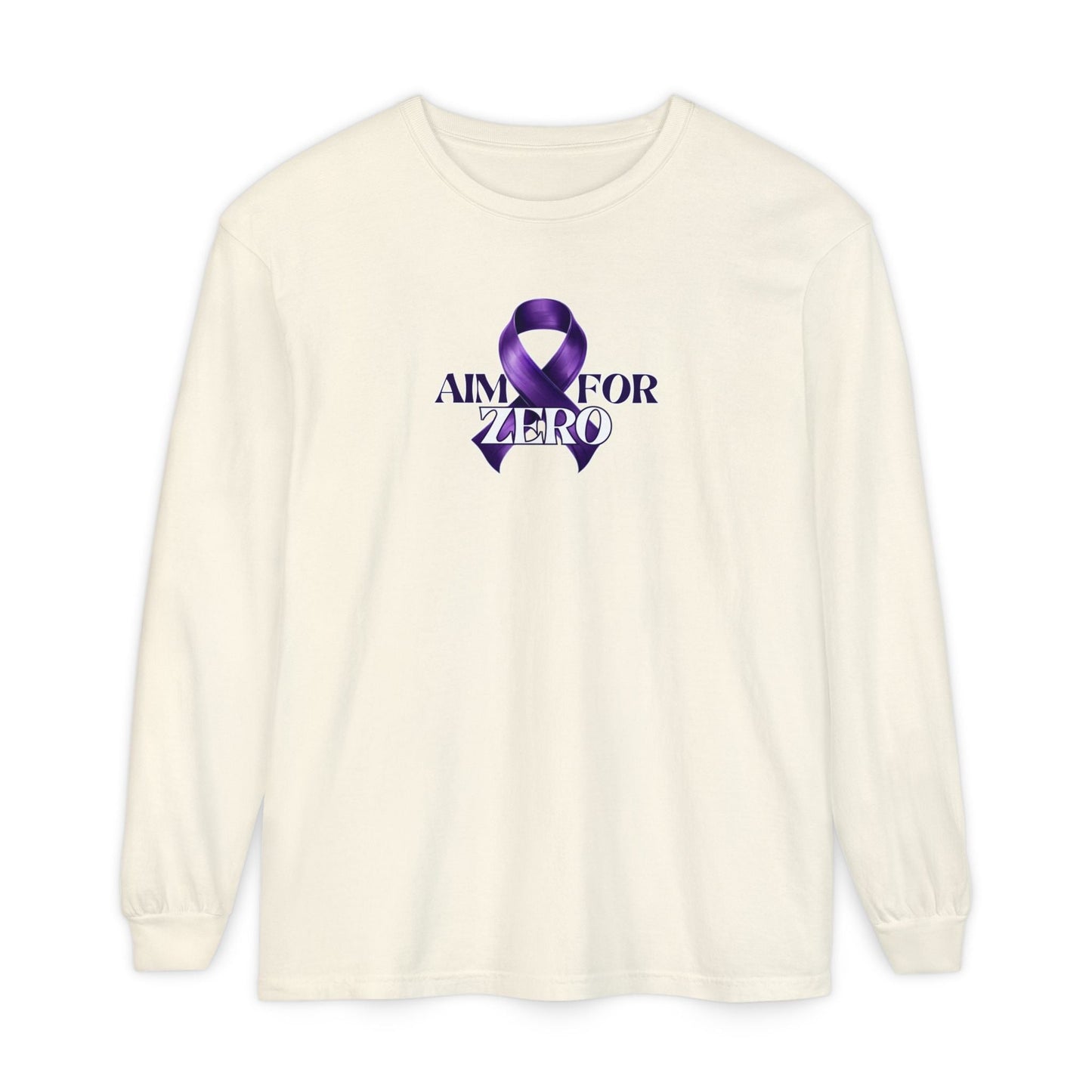Camiseta de Manga Larga Unisex Aim for Zero