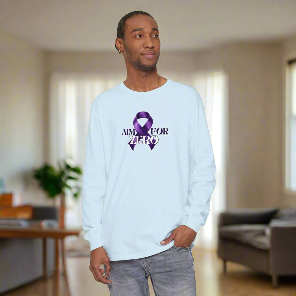 Camiseta de Manga Larga Unisex Aim for Zero