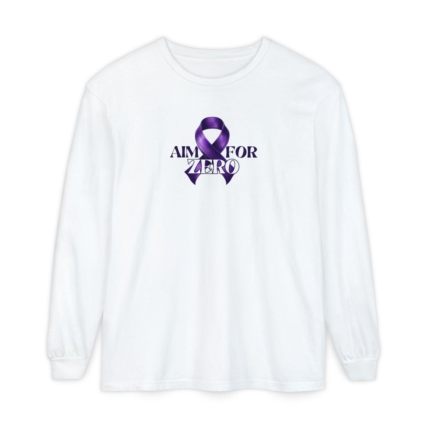 Camiseta de Manga Larga Unisex Aim for Zero