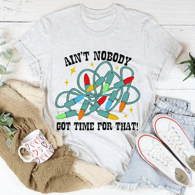 Nadie tiene tiempo para esa camiseta