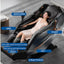 Chaise de massage Shiatsu zéro gravité pleine grandeur premium