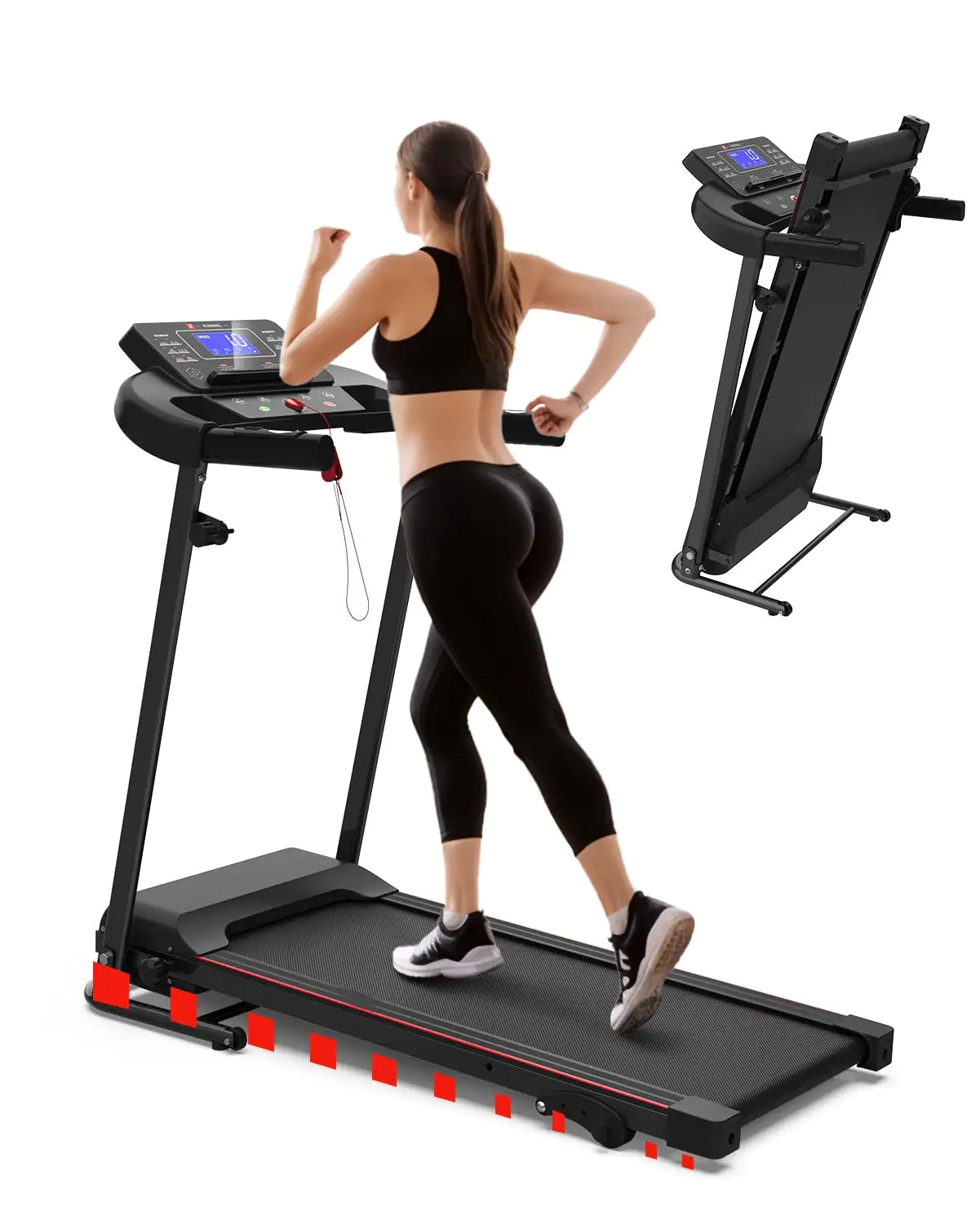 Caminadora Plegable Premium para Fitness en Casa