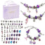 Kit de Charms de Joyería Navideña - Set DIY de 112 Piezas