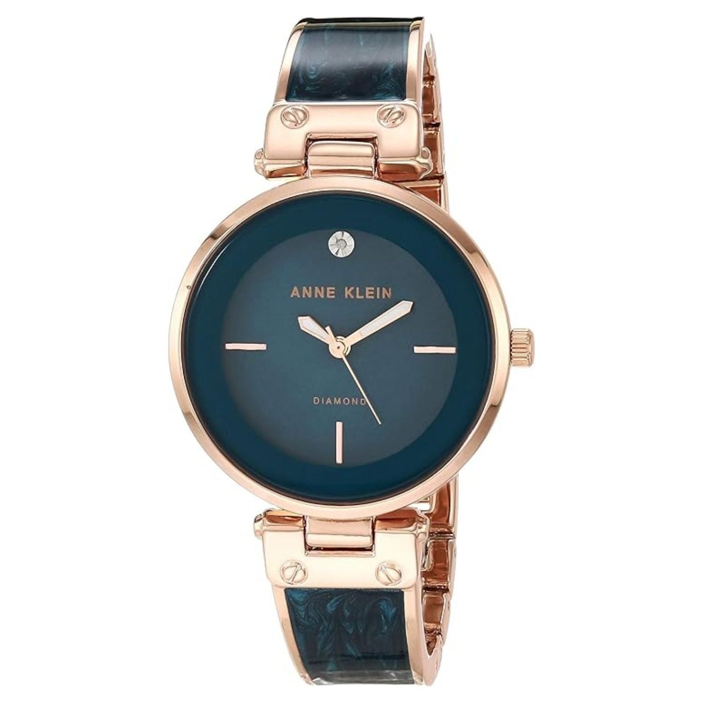 Anne Klein Women's Blue Bangle Watch