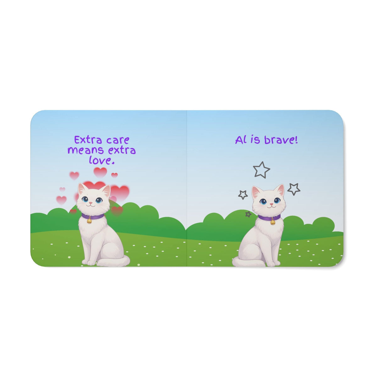 AL el libro de cartón de Epikitty: Una historia suave sobre la epilepsia