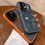Funda de Bumper de Metal Magnético de Lujo para iPhone 11-16 Pro Max