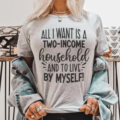 Camiseta Todo lo que Quiero - Comodidad y Estilo Versátil