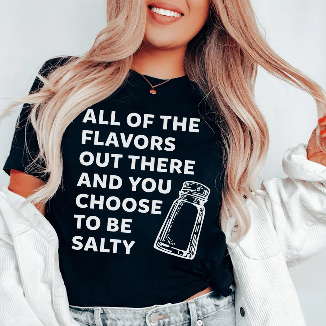 Salty Tee - Embrace Your Flavorful Side