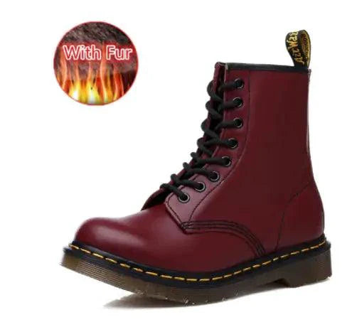 Premium All-Season Leather Boots