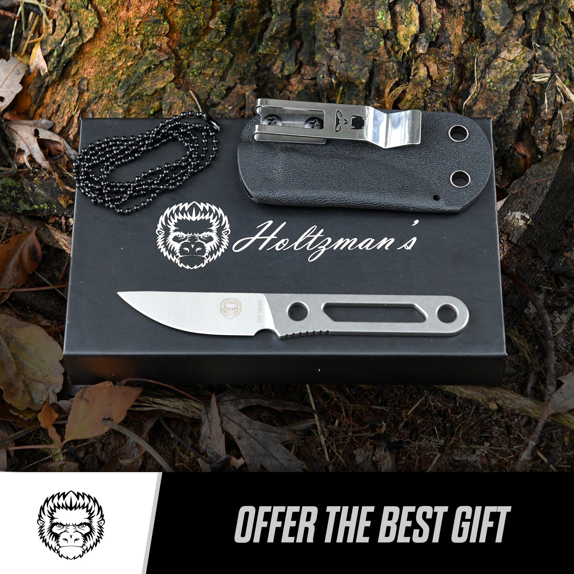 Ultimate All-Steel Survival Knife Set for Outdoor Enthusiasts - Korvel