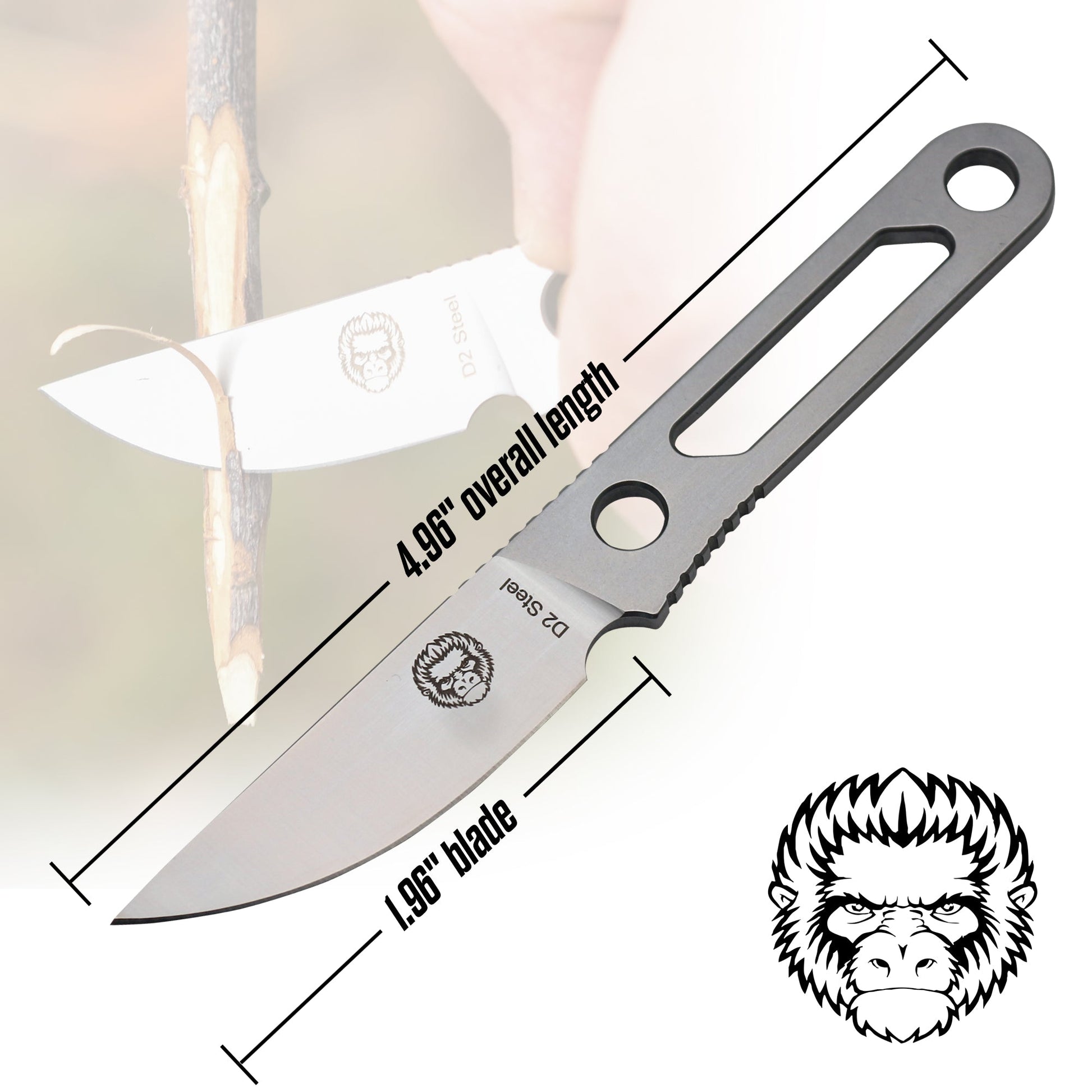 Ultimate All-Steel Survival Knife Set for Outdoor Enthusiasts - Korvel