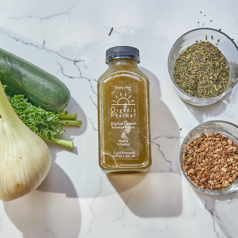 Alpha Green: Energizing Herbal Infusion Drink