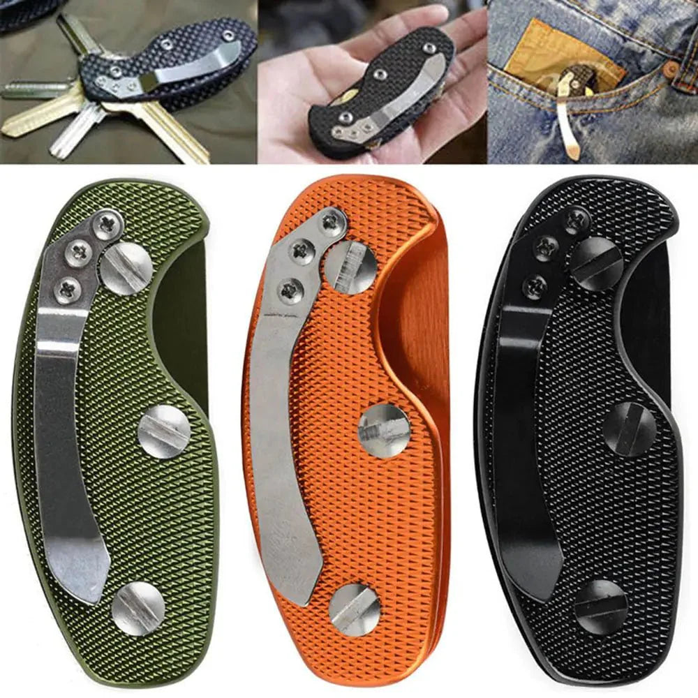 Outil de porte-clés en aluminium premium