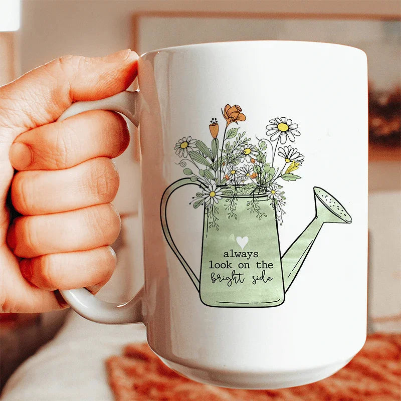 Always Look On The Bright Side Ceramic Mug - 15 oz