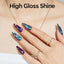 Modelones Chameleon Blue Gel Nail Polish - 15ML Shimmer Finish