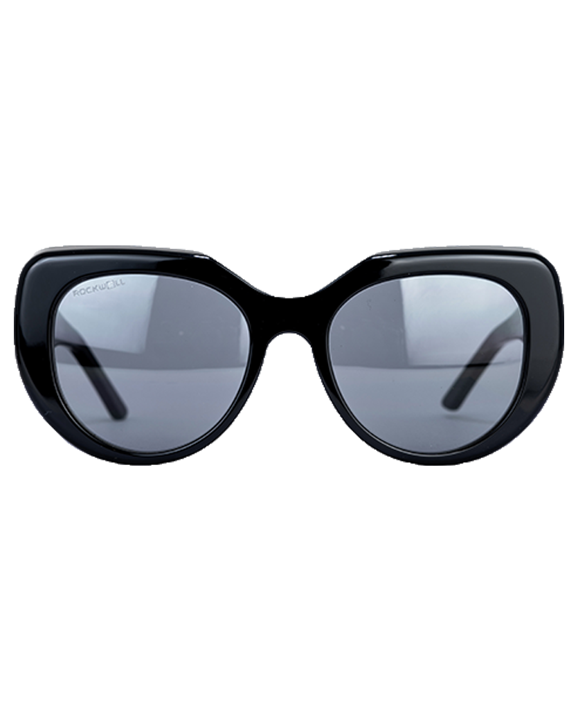 Amalfi Luxe Sunglasses (Black/Black) - Italian Elegance - Korvel